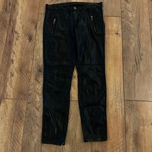 Blank NYC Vegan Leather Pants Moto 30